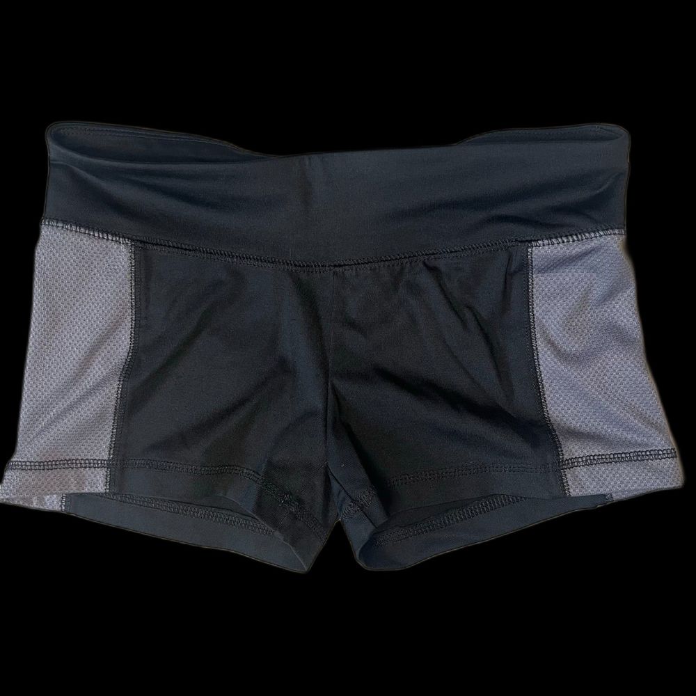 S - Black/Grey Micro Bike Shorts - Live Love Dream